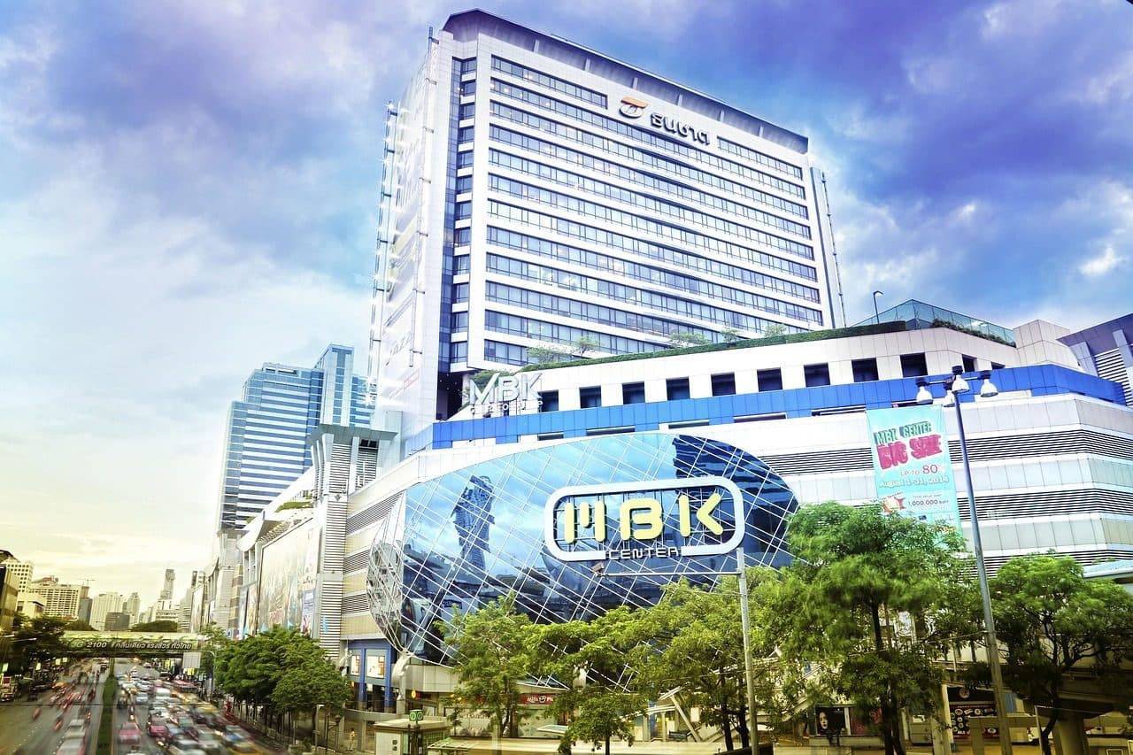 The MBK Center shopping mall in Siam